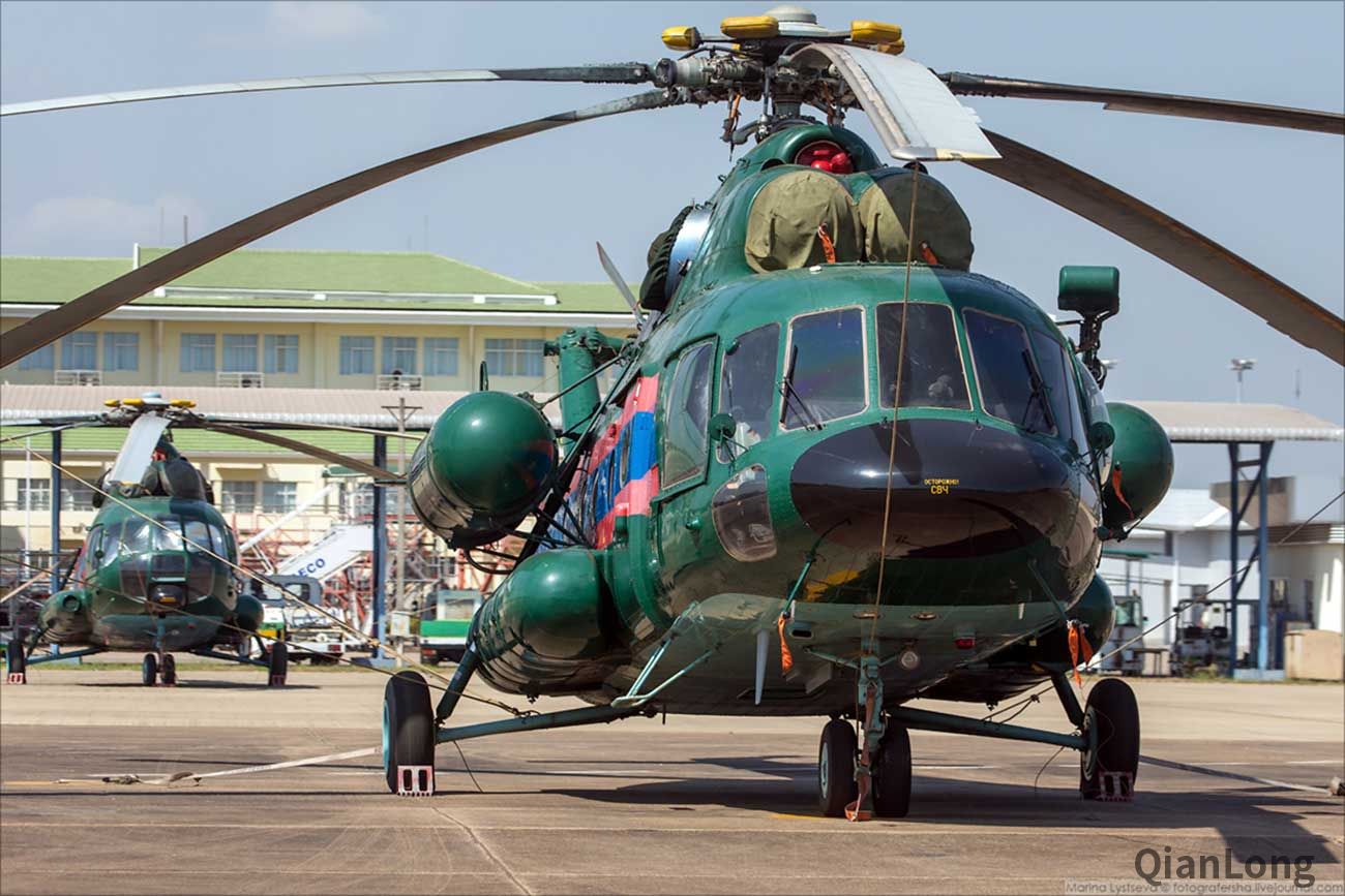 老挝空军装备盘点米26进入永久封存状态依然霸气3