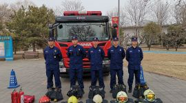 我们的节日·元宵|北京消防值守巡逻为灯会加“安全网”