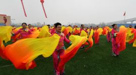 我们的节日·元宵|北京房山千人花会欢乐上演