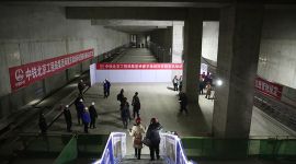 京雄铁路北京新机场站主体工程完工