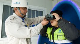 爱国情奋斗者|北京西单广场工地上有个喜欢把科技融入工作的人