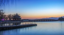 北京图见|初春颐和园 静谧如诗画