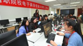 从报关pk到电商竞技 北京市高职院校技能开赛 