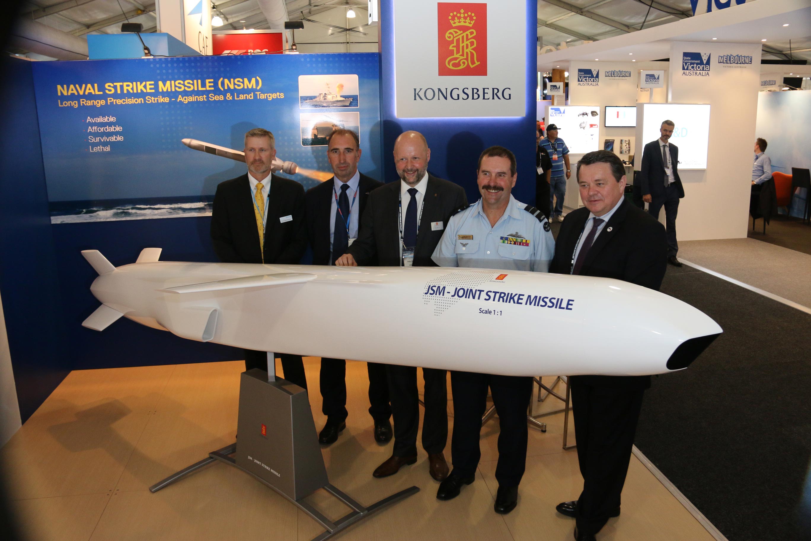 图为挪威康斯博格防务集团(kongsberg gruppen)与美国洛-马公司9lmt)