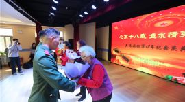 北京东直门街道“兵妈妈”无私拥军18载