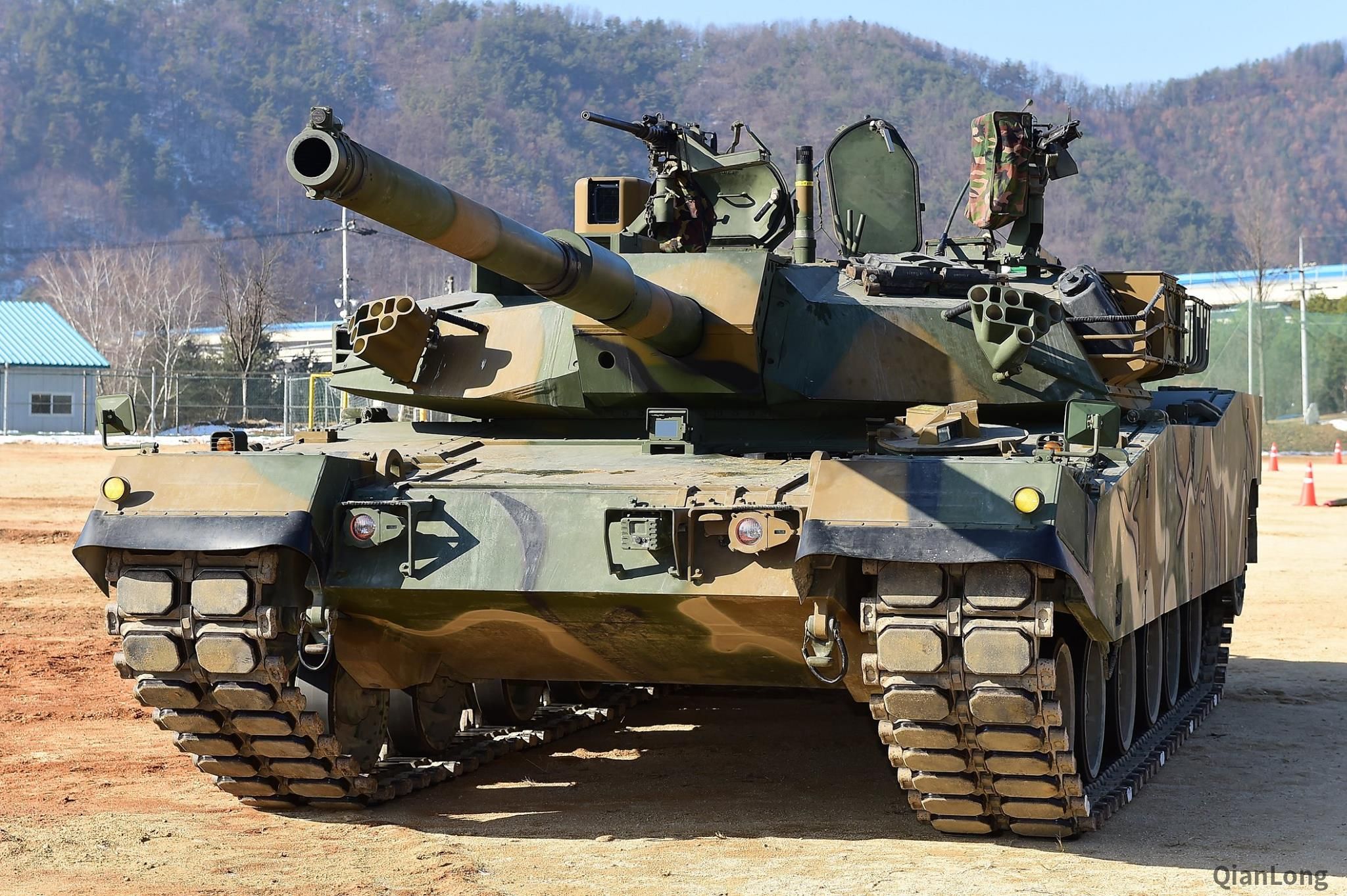 韩国k1e1主战坦克升级信息化能力应对朝鲜装甲部队