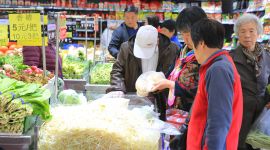 疏解整治促提升|北京房山长阳整治露天菜场   居民买菜有新去处