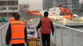 北京世园会|延庆举行警保联合交通事故空地一体化救援演练