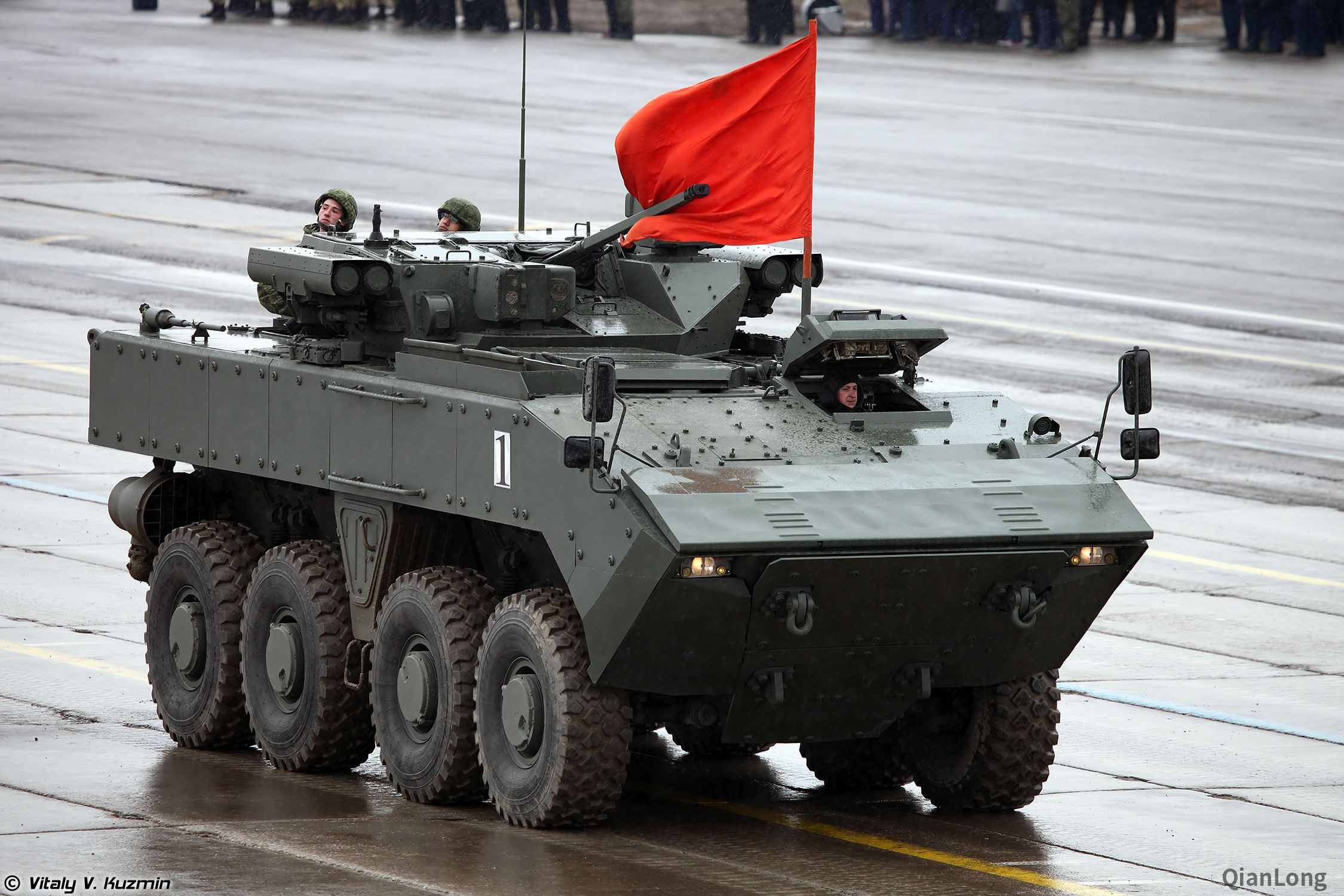 К-17 ВПК-7829"回旋镖"轮式装甲车(БМП-К К-17 ВПК-7829