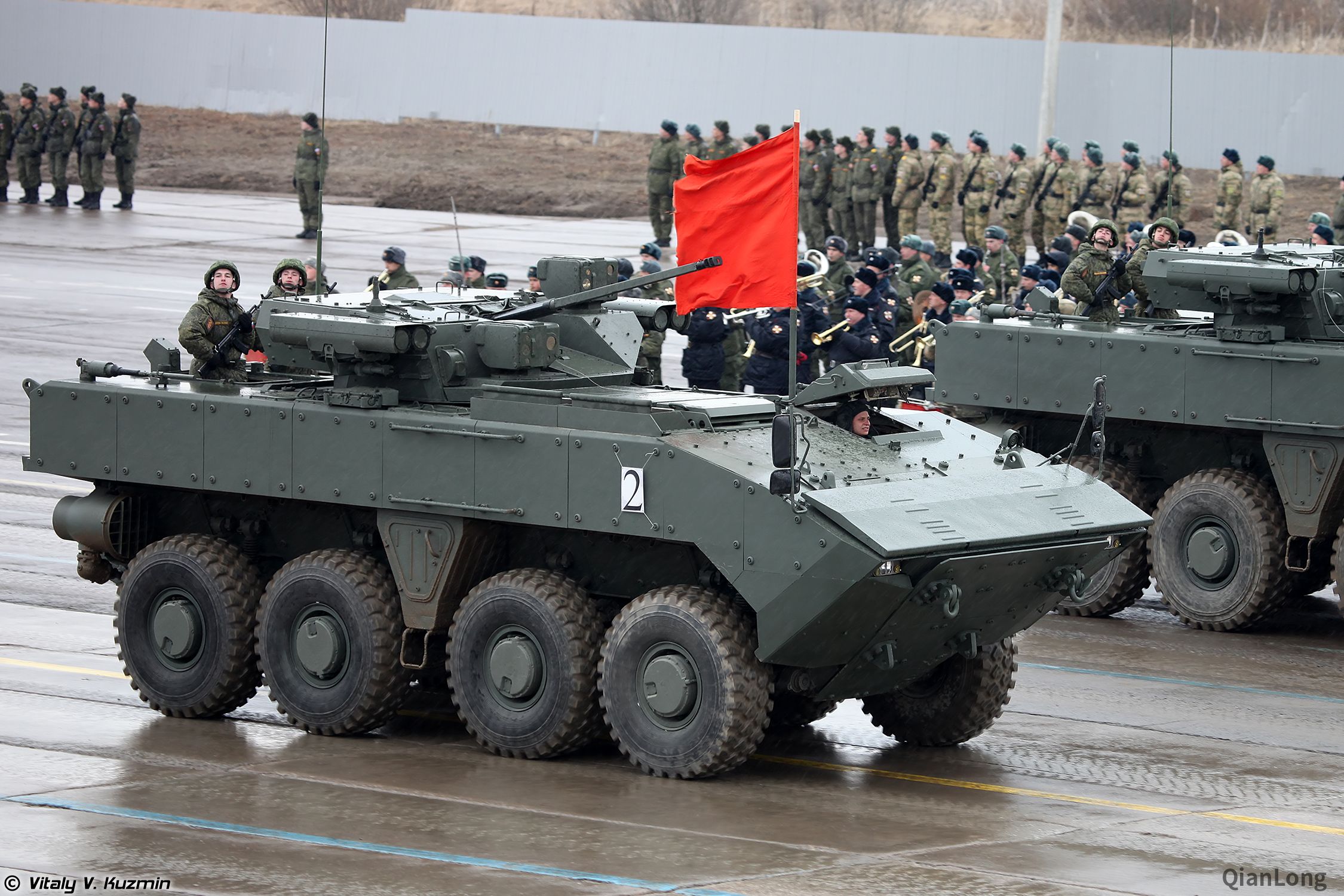 К-17 ВПК-7829"回旋镖"轮式装甲车(БМП-К К-17 ВПК-7829