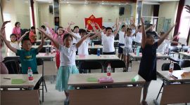 北京东城体育馆路街道2019年暑期成长营开课