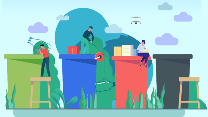 加强生活垃圾管理,维护公共环境和节约资源是全社会共同的责任,让我们