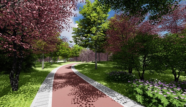 阜石路沿线将增5公里景观廊道变身冬奥大道