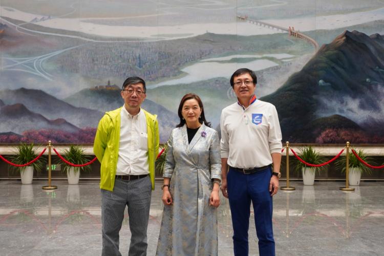 宁彩飞扬谭晓明谈南京扬子江国际会议中心及酒店艺术品