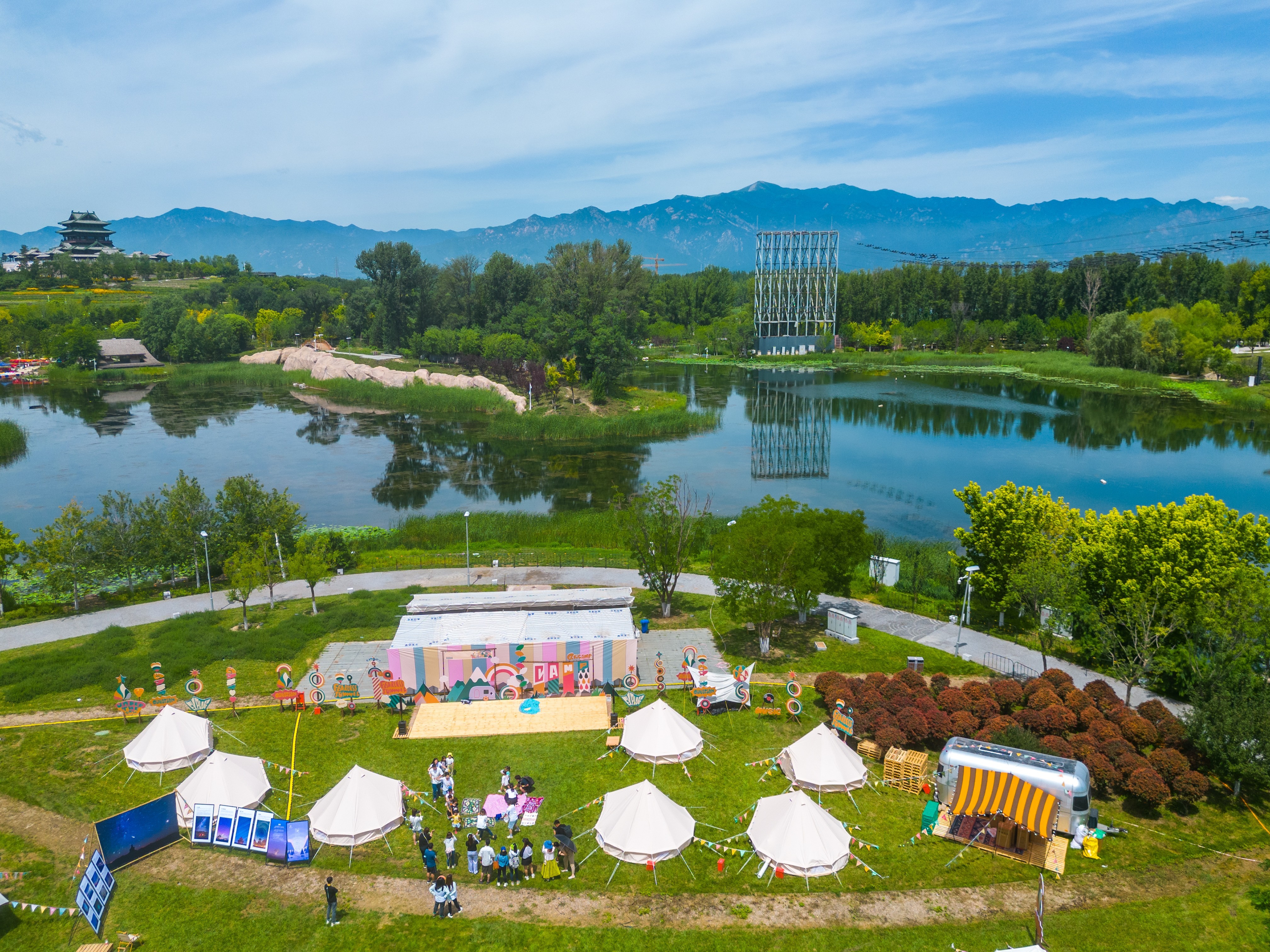 北京世园公园周六开启露营文化节将提供1096个营位