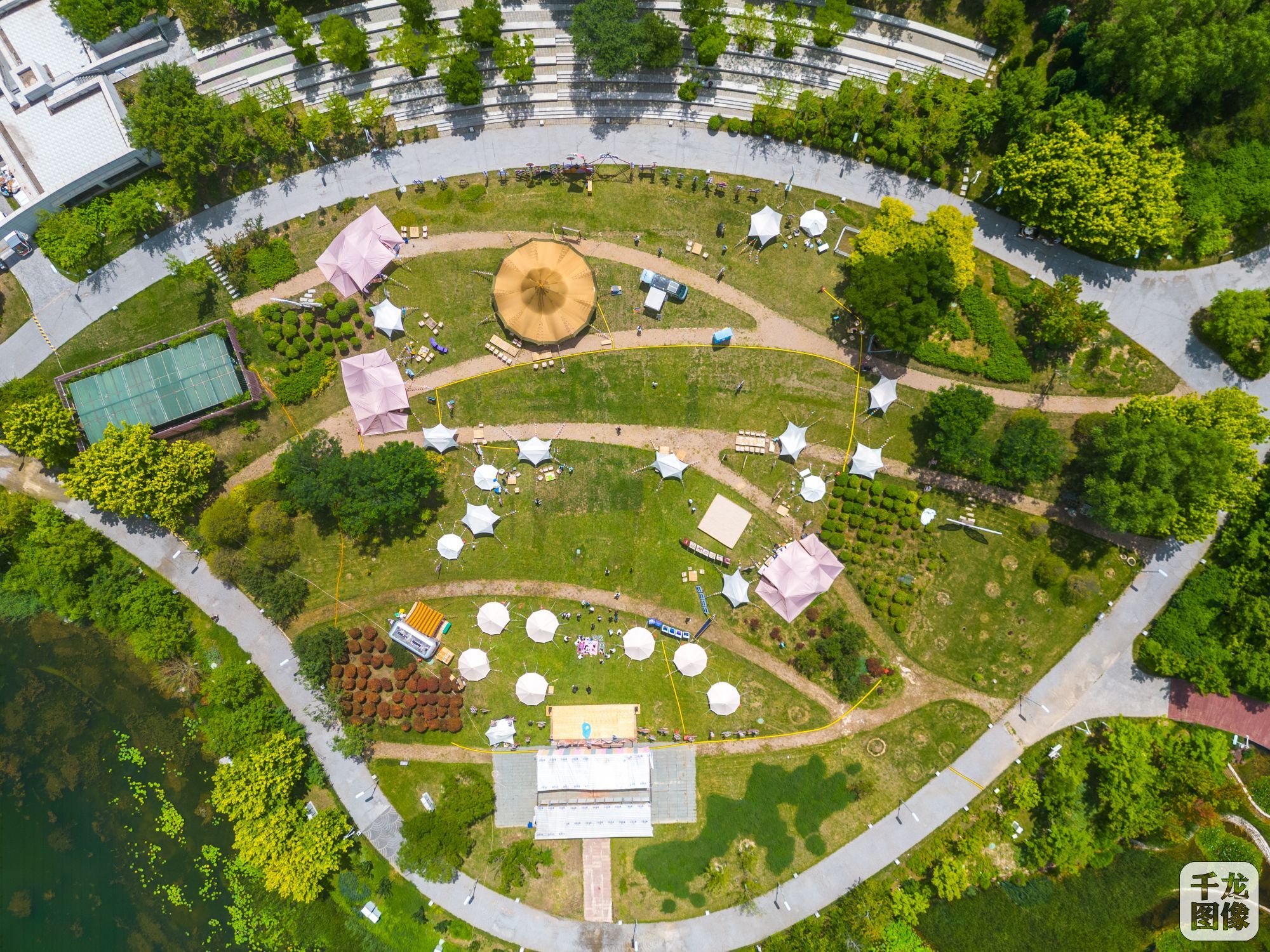 12块营地撒欢儿享夏北京世园公园露营文化节启幕