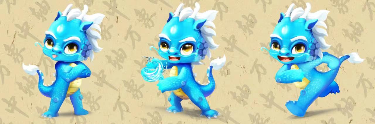 "北京中轴线上的镇水小神兽"卡通形象首次亮相 面向公众征名