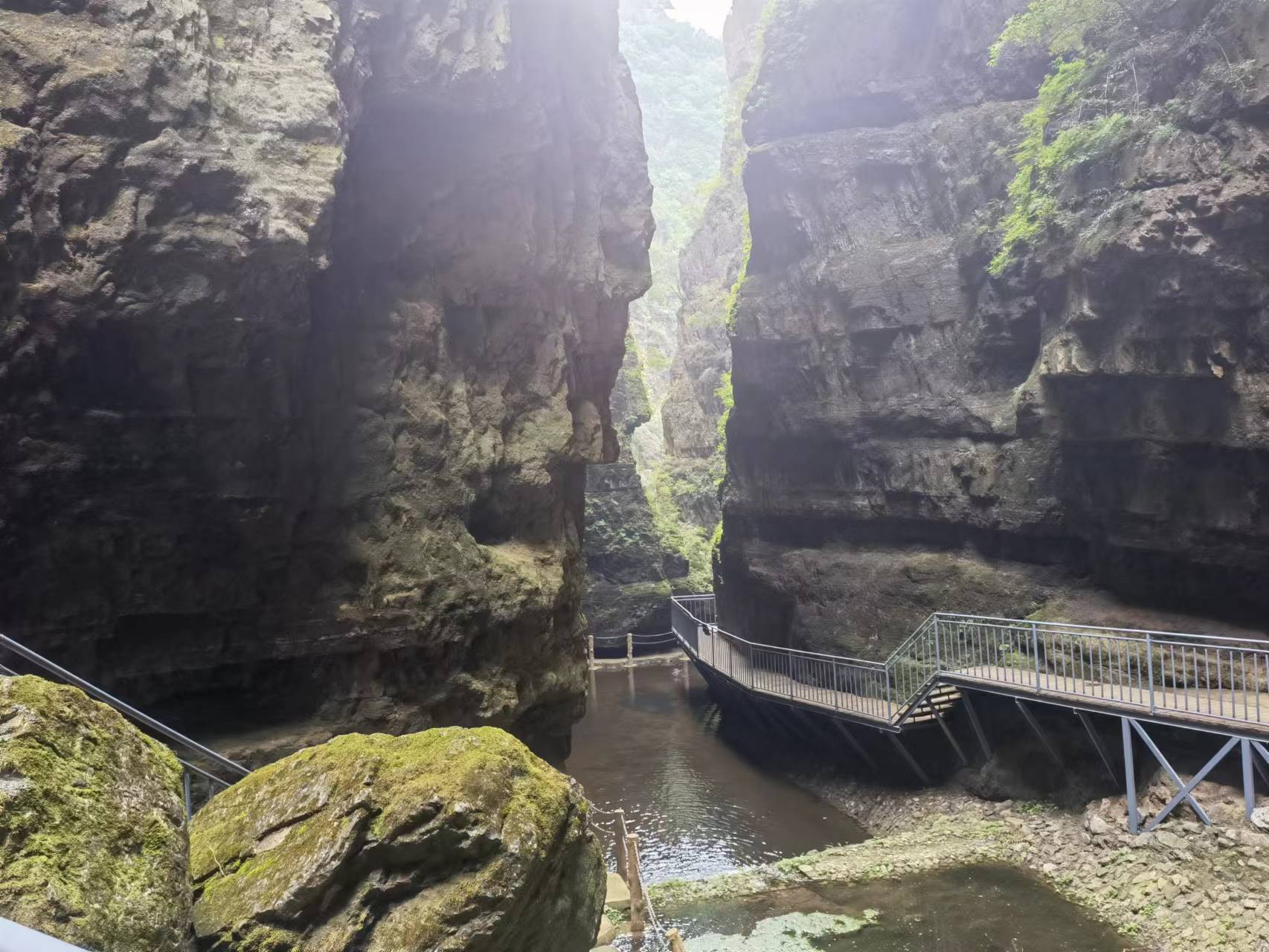 京西南石洋大峡谷正式开放 领略乡村山水画卷-千龙网·中国首都网