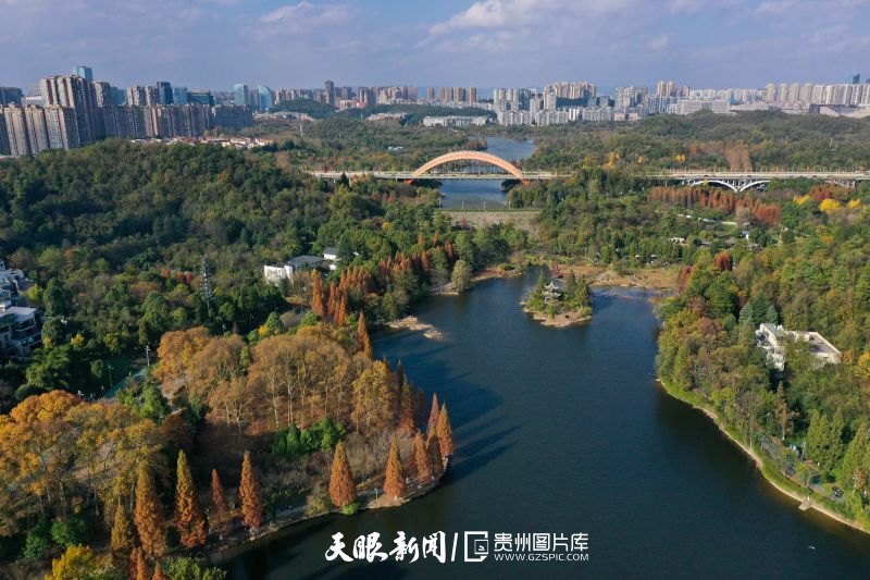 545211-2022年11月26日拍摄的贵阳市观山湖公园五彩缤纷的景色。.jpg