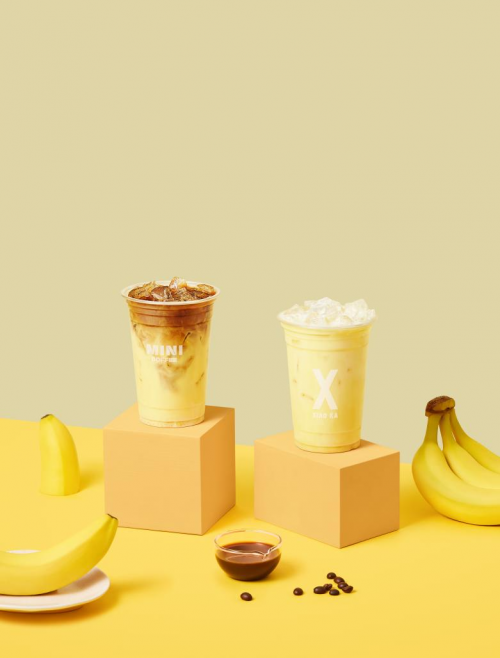 小咖咖啡香蕉厚椰拿铁,香蕉奶昔小咖咖啡一直致力于将地域特色,具有