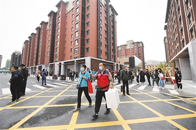 望坛67首批2268户居民回迁新家-千龙网·中国首都网