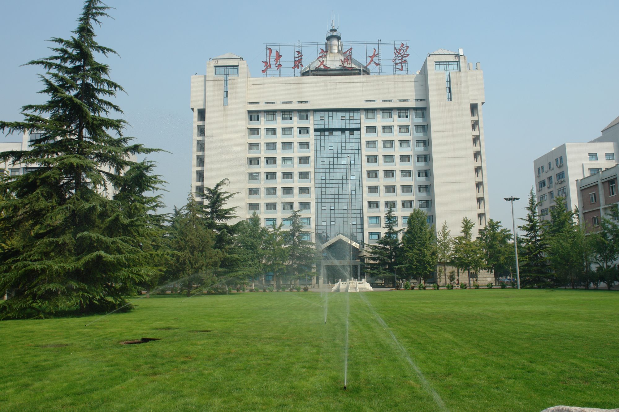 北京交通大学草坪微喷系统