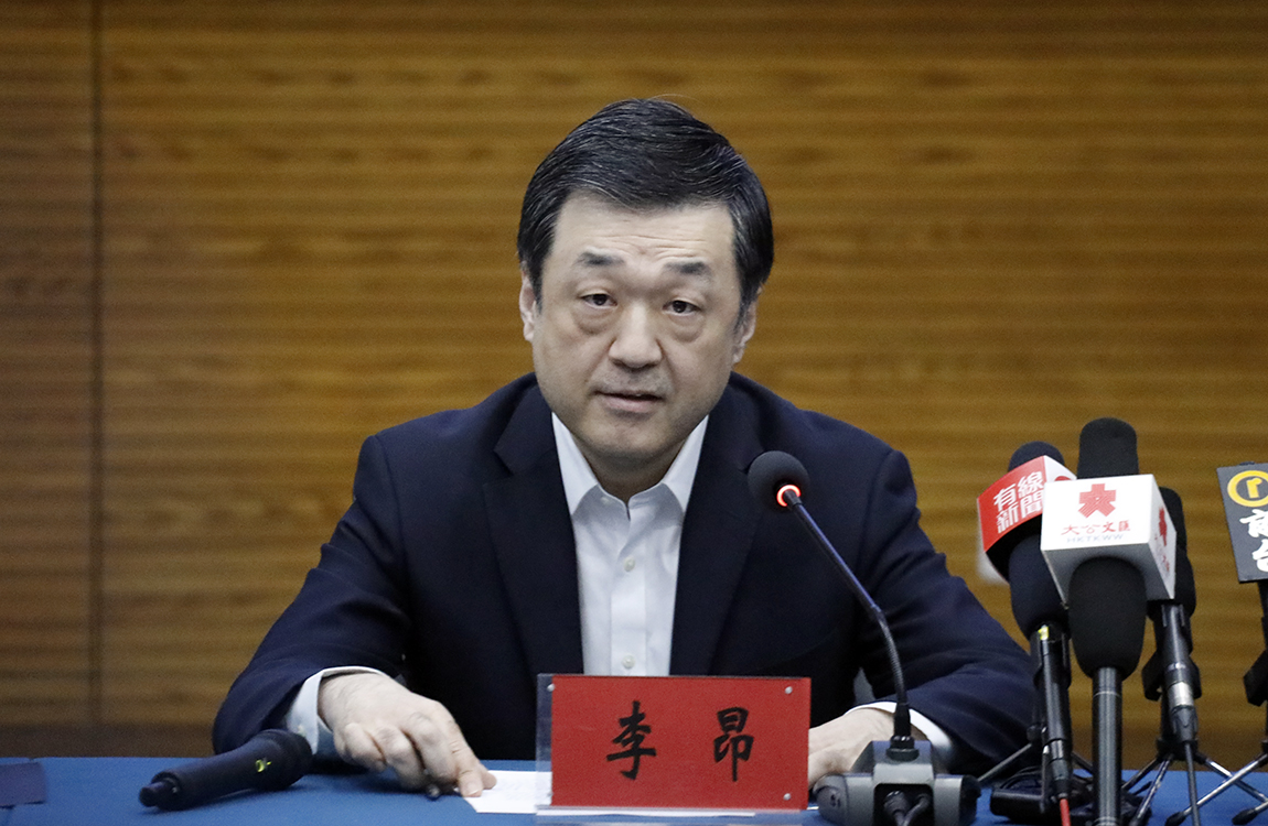 北京市卫健委副主任、新闻发言人 李昂