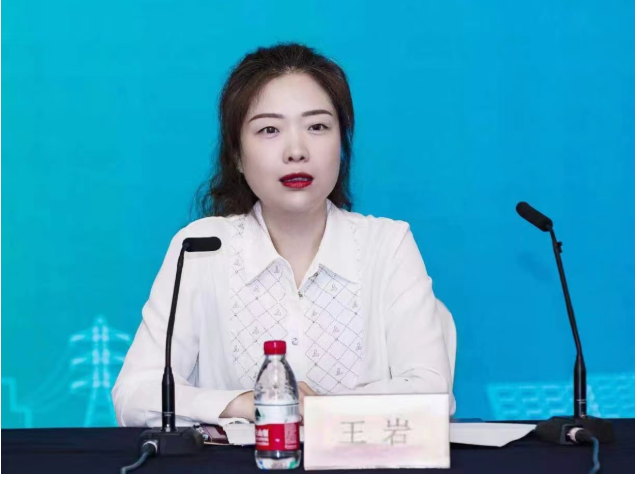 王岩介绍了襄阳高新区在动力电池领域取得的成绩,并表示将积极支持