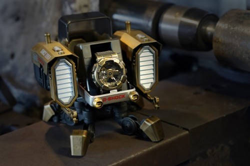 蒸汽朋克机甲觉醒gshock全新时间战士邀你韧意穿越