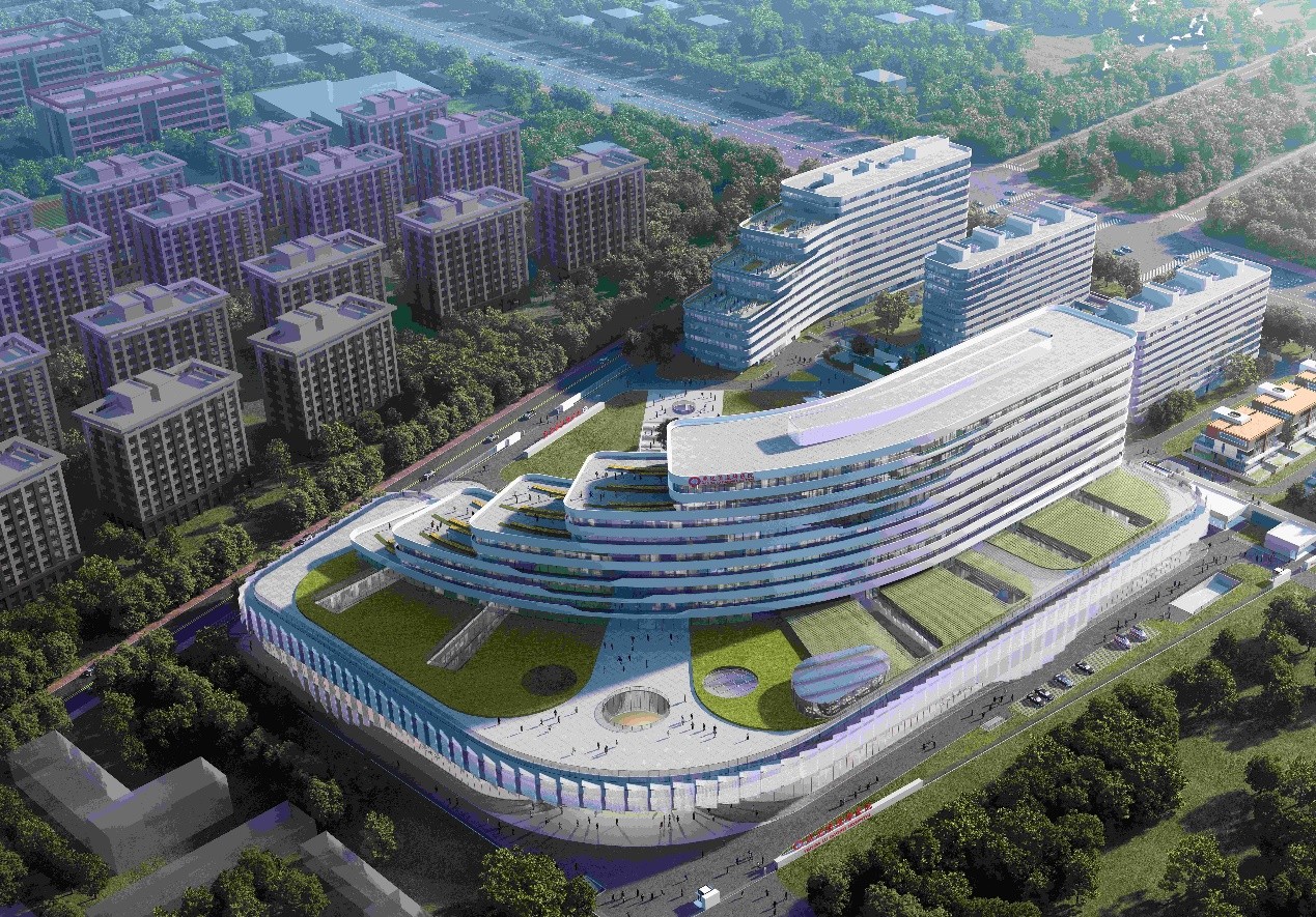 河北燕达陆道培医院新院区主体结构顺利封顶-千龙网·中国首都网