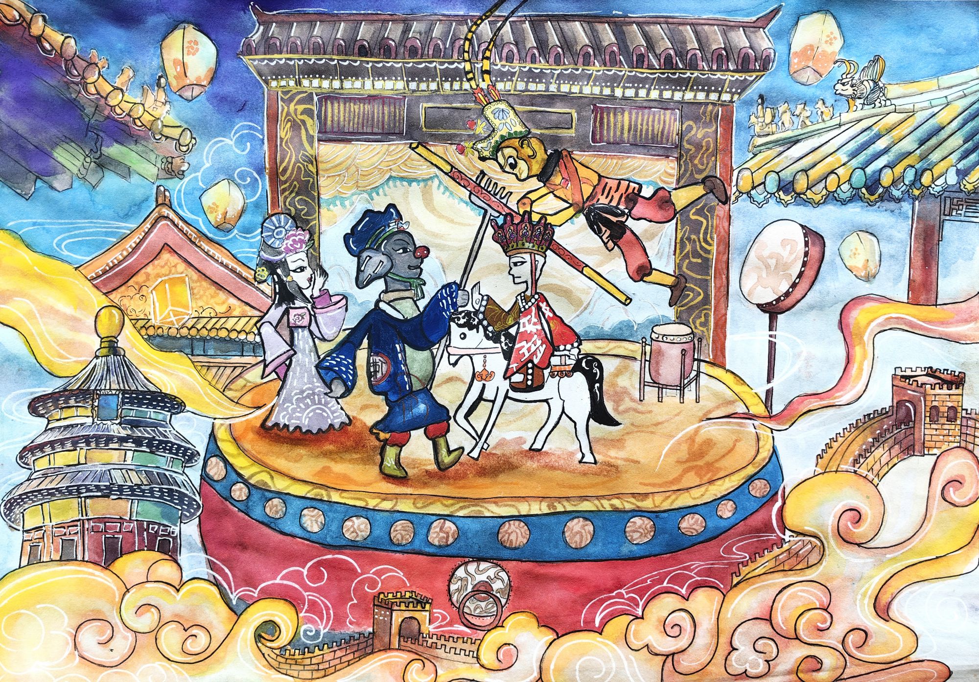 崔鸣一 -皮影戏
