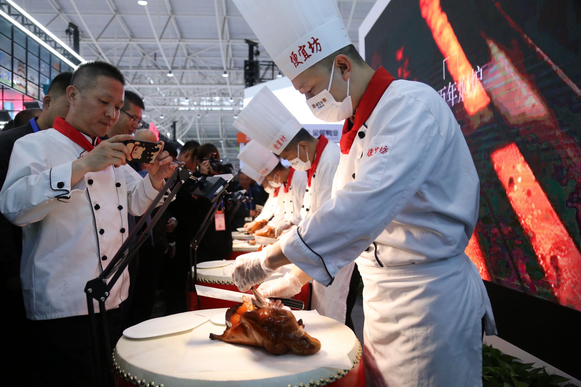 北京烤鸭推介活动