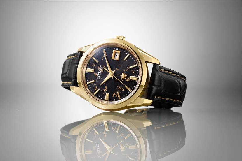照见传统问界新生thecitizen鹰爵新款金箔和纸盘腕表