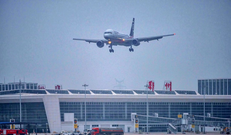 鄂州花湖机场。鄂州市委宣传部供图