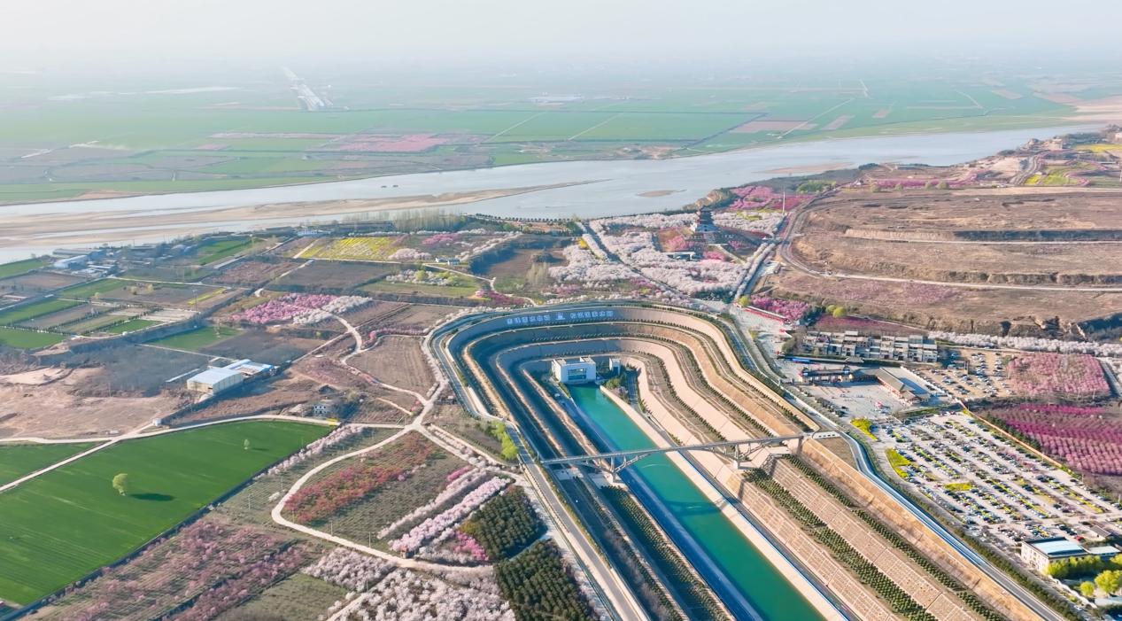 南水北调中线工程的&ldquo;咽喉&rdquo;&mdash;&mdash;穿黄工程。受访者供图