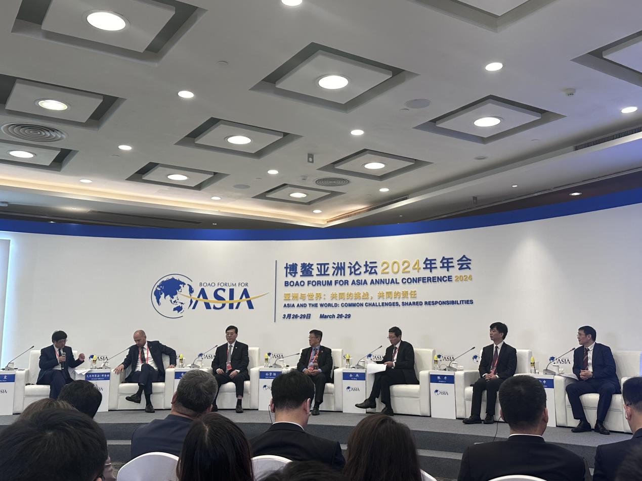 博鳌亚洲论坛2024年年会分论坛现场。人民网&nbsp;王绍绍摄