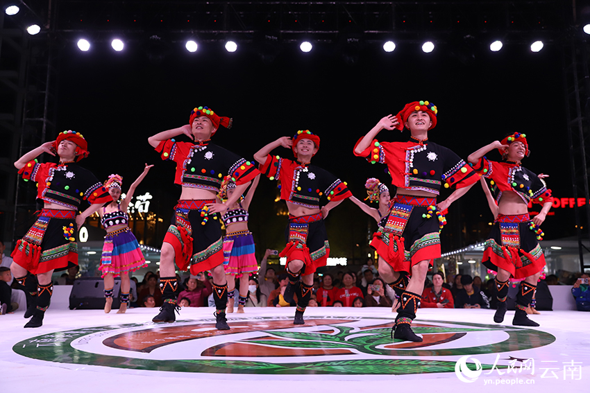 &ldquo;有一种叫云南的生活&rdquo;沉浸式互动活动展演现场。人民网记者 刘怡摄