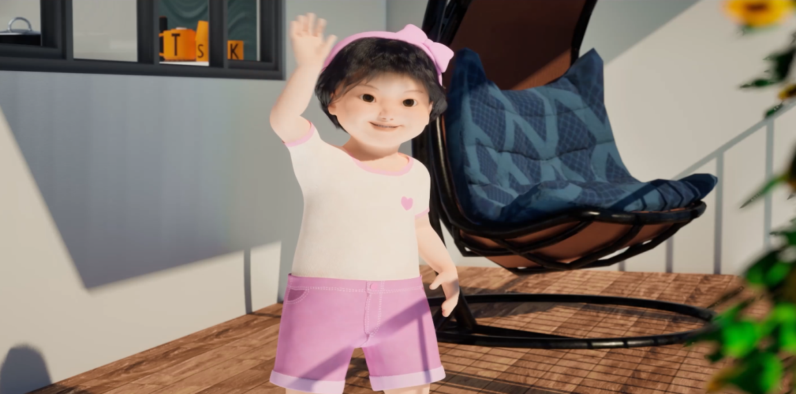 通用智能人&ldquo;通通&rdquo;。受访者供图