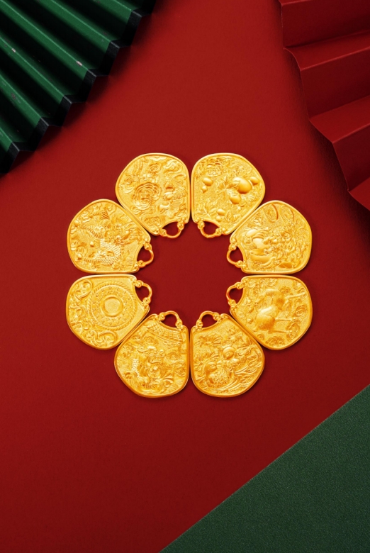 结婚5金是哪5金首饰?选金饰就选中华老字号老凤祥!