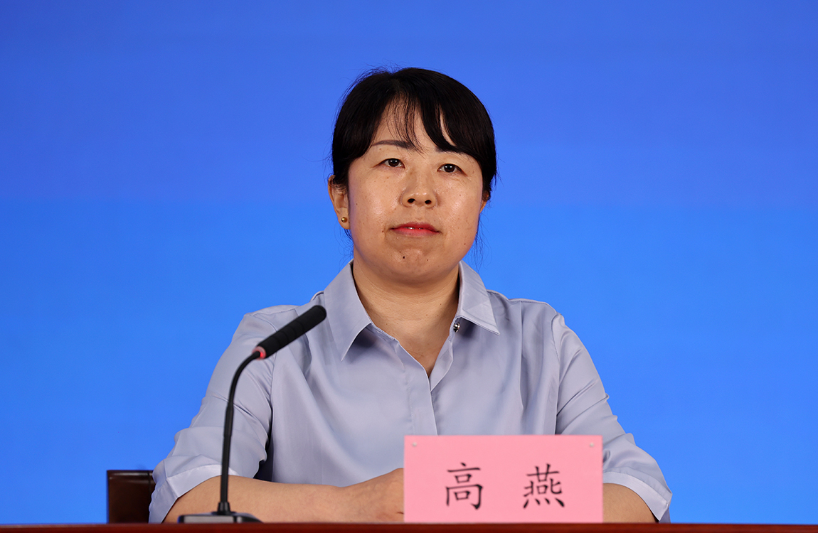 北京市第十五次妇女代表大会代表、顺丰速运集团北京顺航中转场分拣员高燕