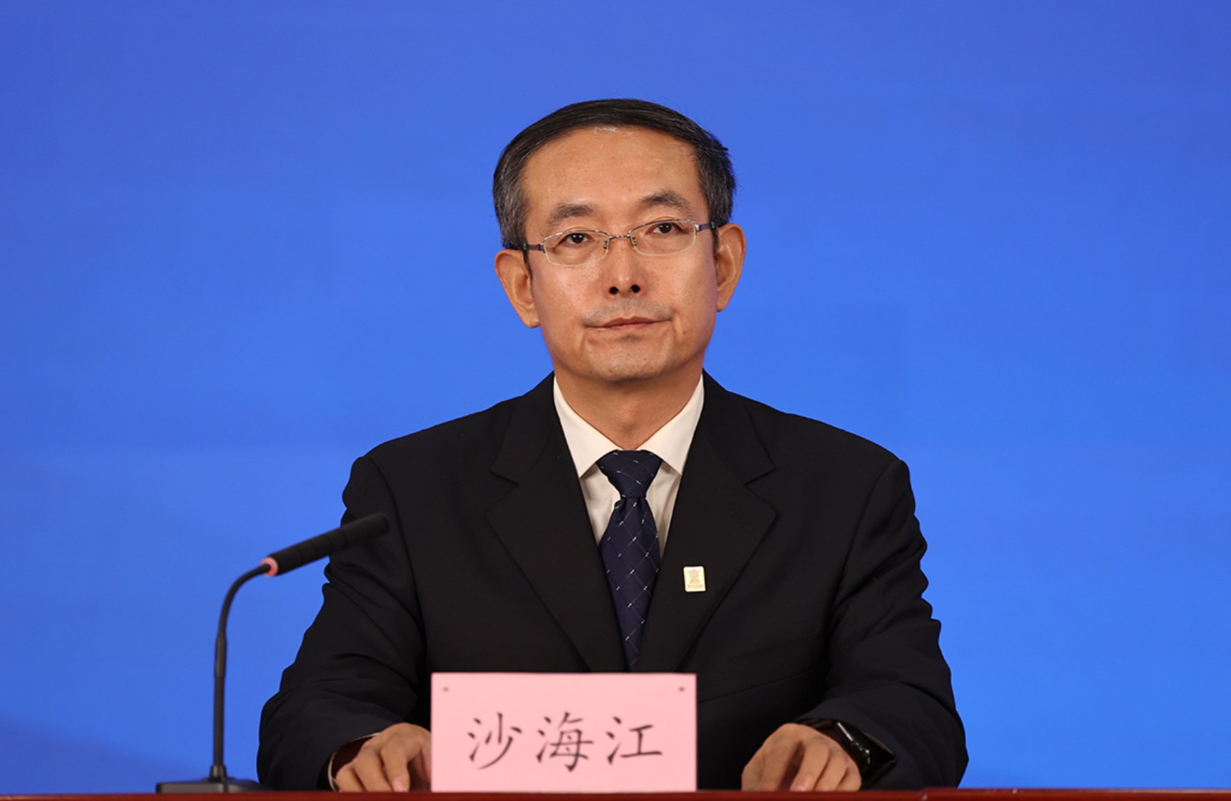 北京市园林绿化局党组成员、副局长、新闻发言人 沙海江