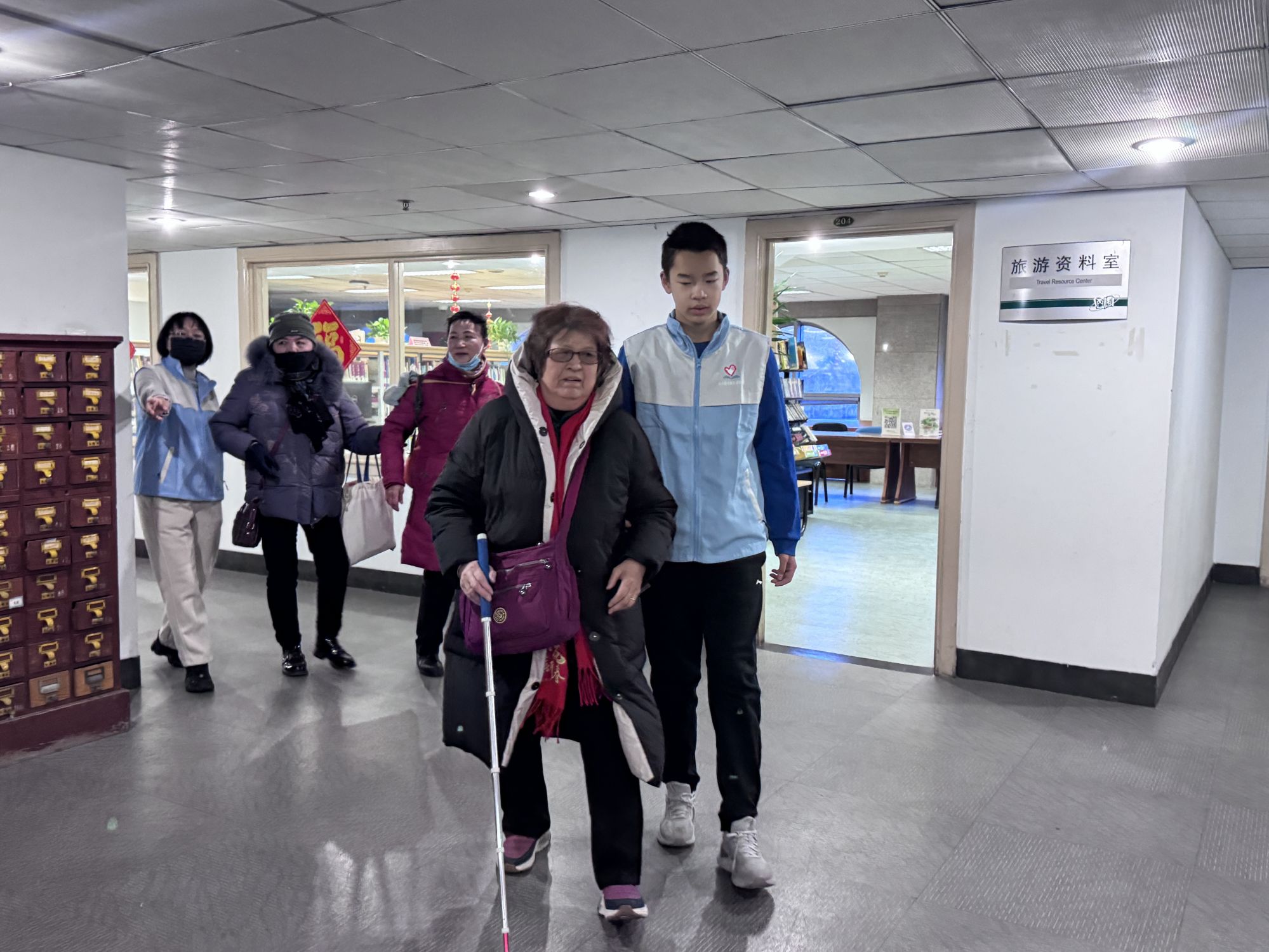 2025-02-07西城区图书馆与视障读者“欢喜乐元宵”1