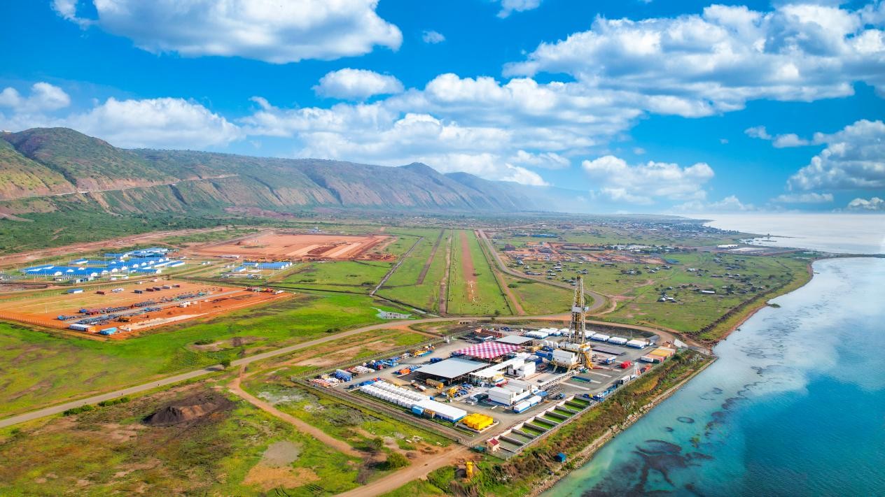 翠鸟油田开发项目现场航拍图。田雨摄