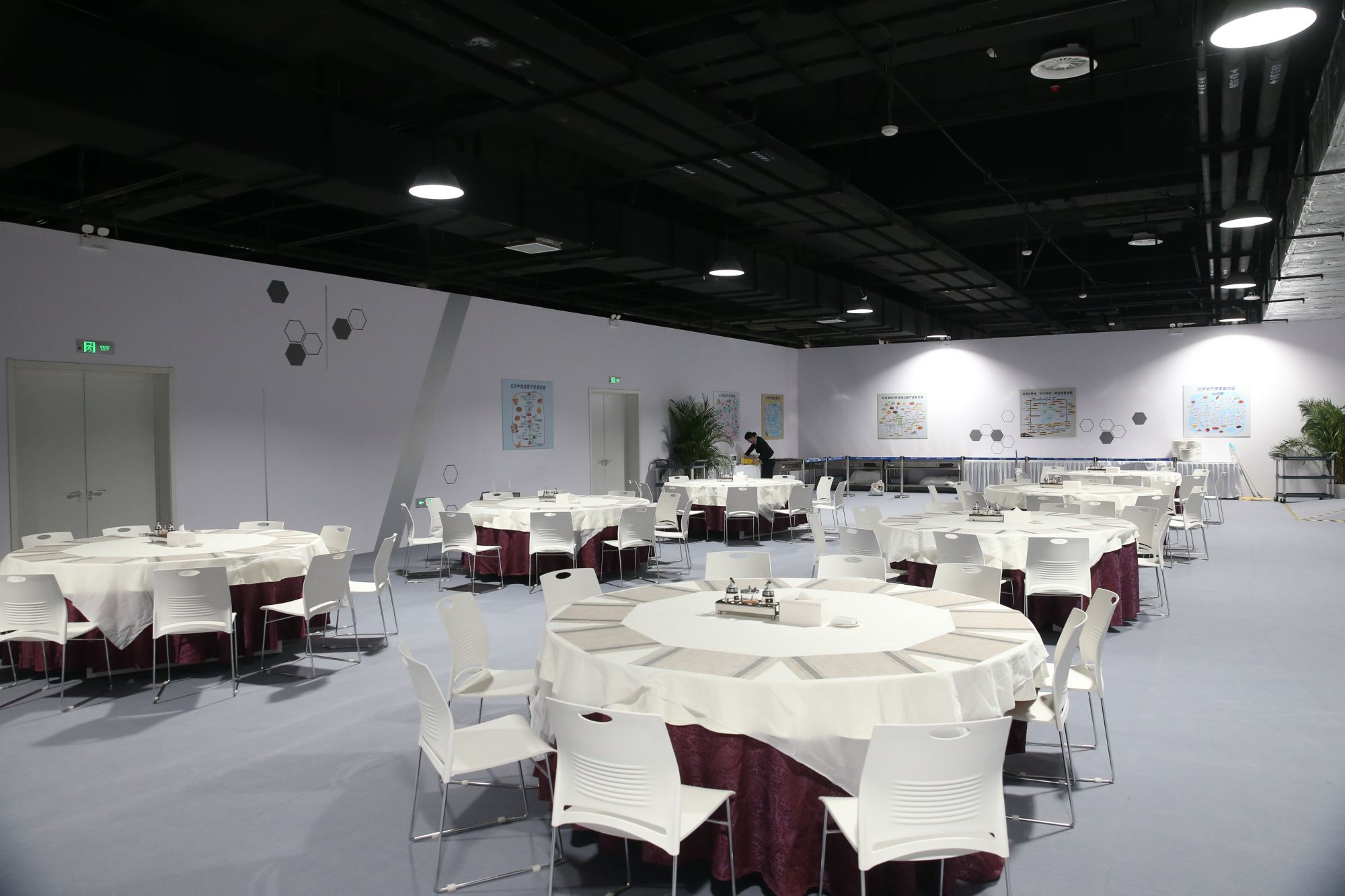 媒体餐饮区 Media Catering Area