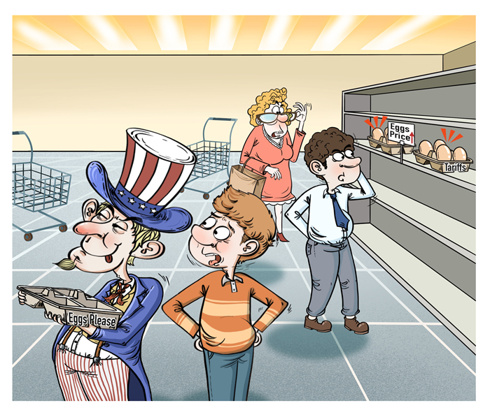 漫画作者：谭希光（人民网版权图片，未经授权请勿转载。）