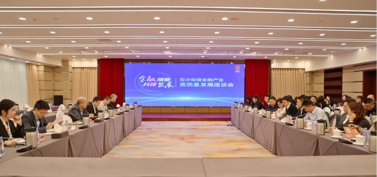 金融产业高质量发展座谈会