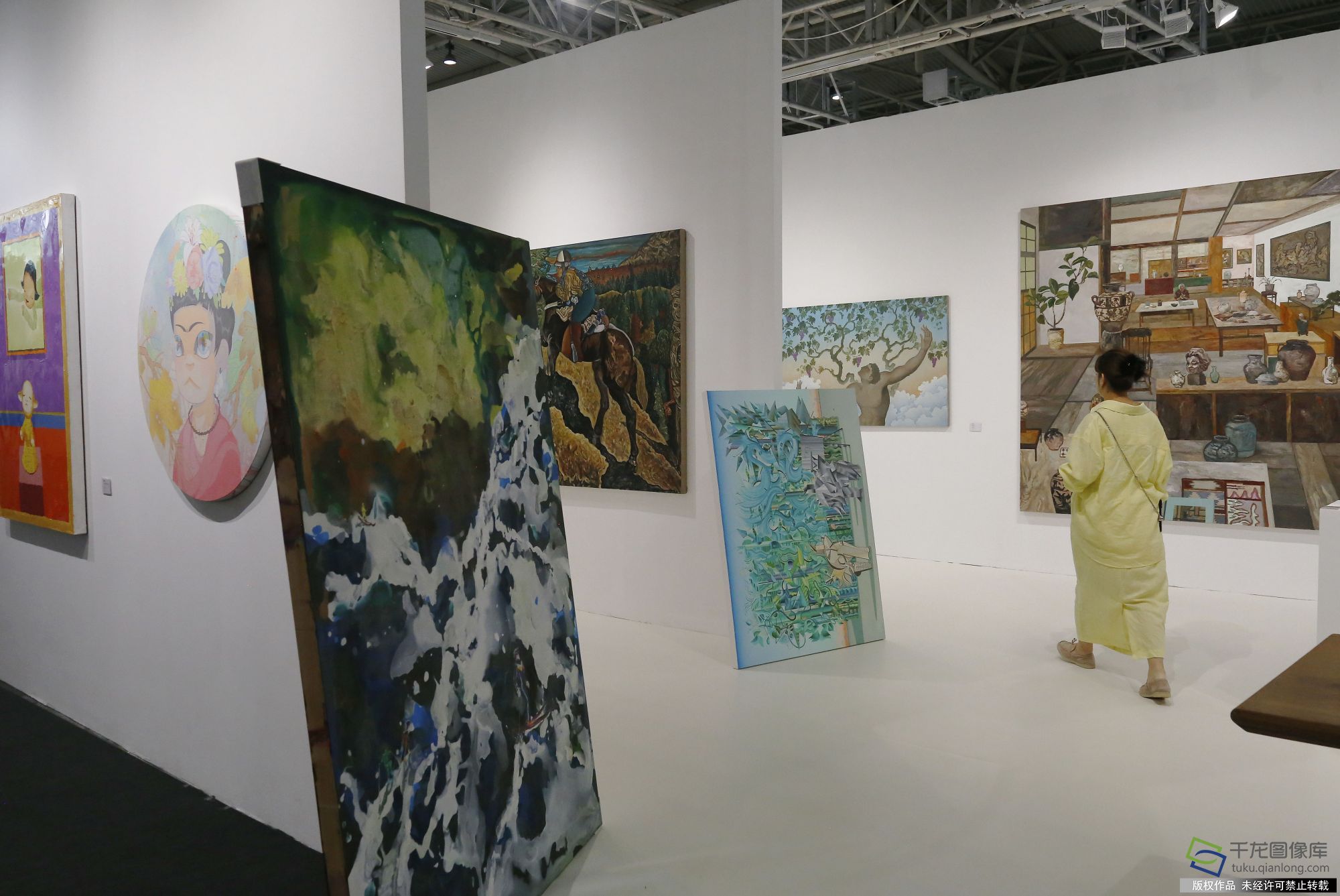 北京当代艺术博览会布展