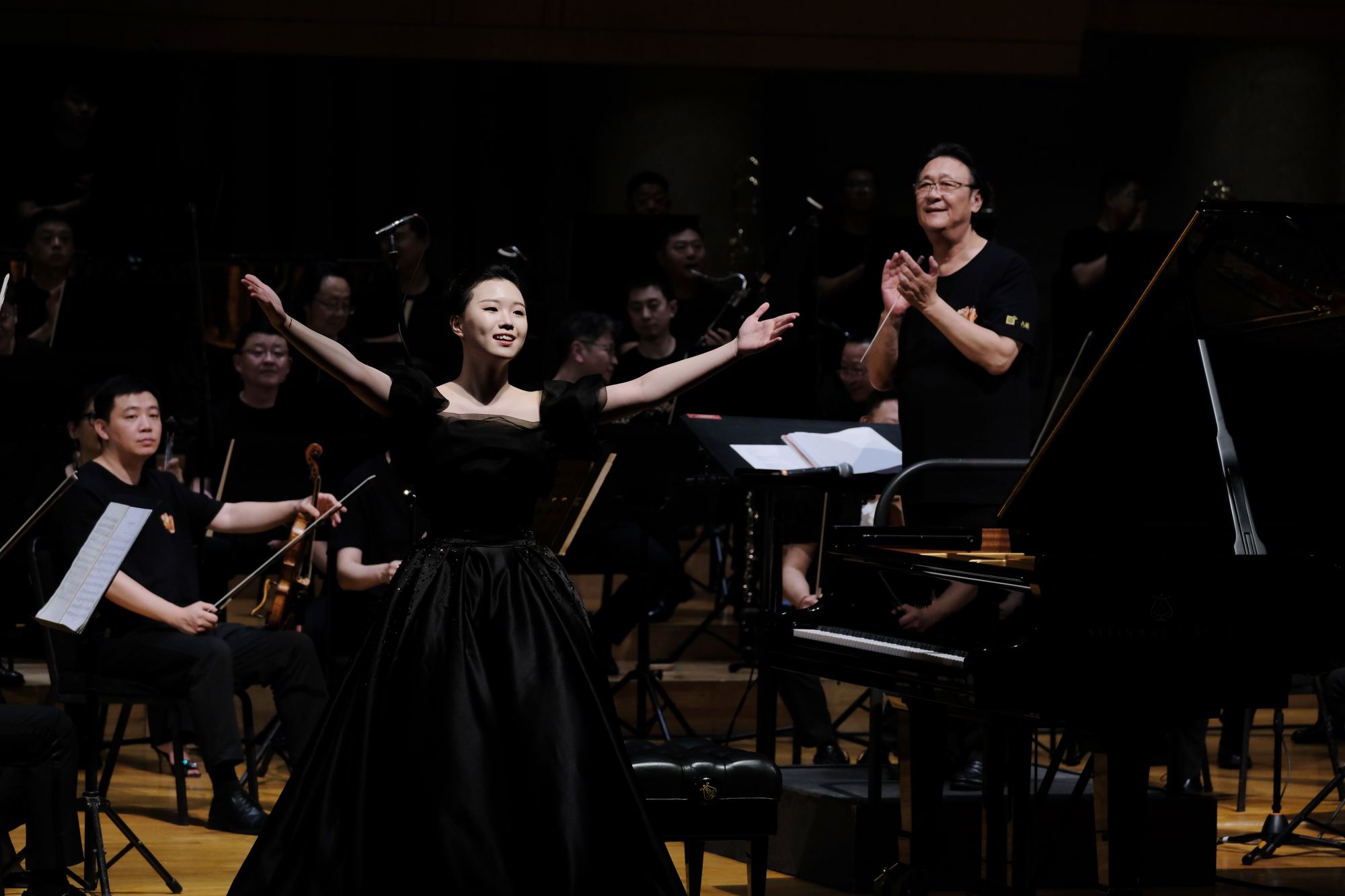 2025.07.04八喜打开艺术之门开幕式音乐会（指挥：谭利华，演出：北交，钢琴：王子音）-22