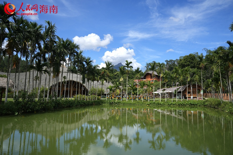 毛纳村美景如画。人民网记者 符武平摄