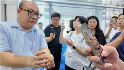 蛋壳上能雕花 京西智谷藏着哪些“硬核” 科技 ？